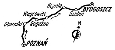 Strecke 13. Etappe