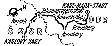 Strecke 5. Etappe
