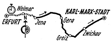 Strecke 4. Etappe