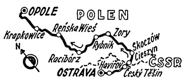 Strecke 10. Etappe